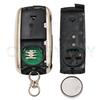 Ecusells Smart 3/4 Button Remote Key 315Mhz/ 433mhz ID46 for Bentley Continental GT GTC Flying Spur FCC KR55WK45031 KR55WK45032