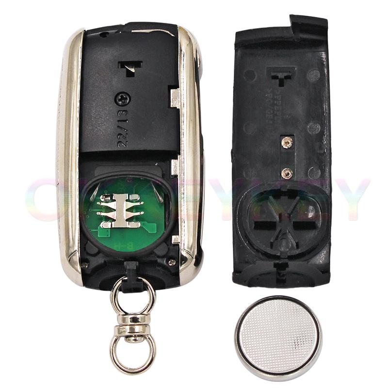 Ecusells Smart 3/4 Button Remote Key 315Mhz/ 433mhz ID46 for Bentley Continental GT GTC Flying Spur FCC KR55WK45031 KR55WK45032