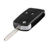 Remote Modified Folding Key Flip Shell Case for Chrysler Jeep Compass Wrangler Patriot Remote Key Case Fob 2 Button
