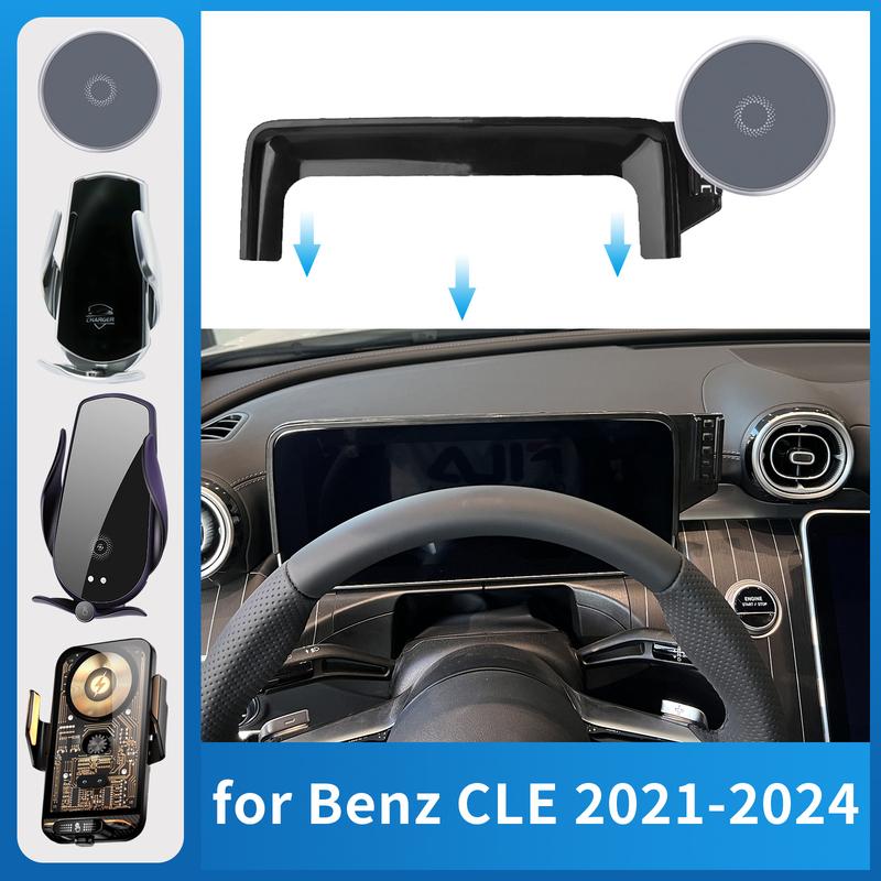 Fit for Mercedes Benz CLE -2024 Coupe Sport Car Phone Holder Screen Fixed Navigation Bracket Base Wireless Charging
