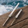 Fishing Tackle Sharpener Pen Type Portable Hook Sharpener, Heavy Duty Metal Sharpening Tool, Cutter Rod with Clip, Accessories