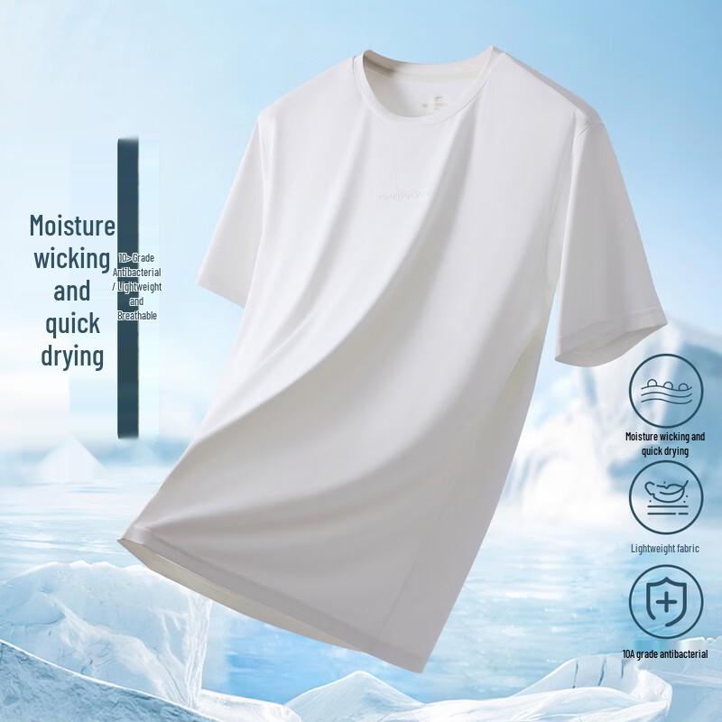 Septwolves Men s Moisture-Wicking Round Neck T-Shirt 3XL