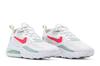 Women's Sneakers Nike Air Max 270 React White Pistachio Crimson (Women's) White/Pistachio Frost/Laser Crimson