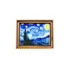 World-Famous Paintings: Cultural Creative Wooden Fridge Magnets - Retro Oil Painting Gifts
