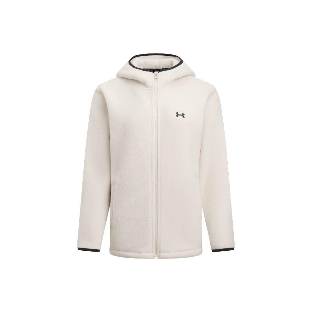 

Under Armour Логотип Color Block Вязаная Толстовка с Капюшоном Спортивная Кофта с Длинным Рукавом Флисовая Куртка Женская куртки 6010177-279 L