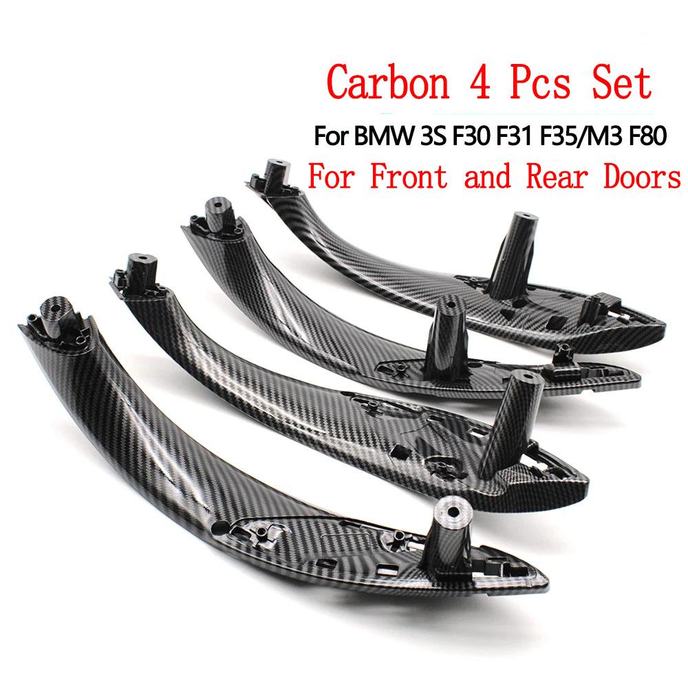 F30 Compleye Set Inner Door Handle for BMW 3 Series F30 316d 318d F31 320i 325d Inner Handle Pull Trim Cover 51417279311