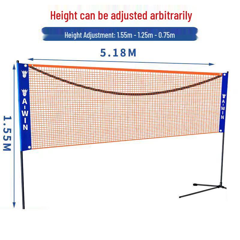 WEZHO Portable Badminton Net Set