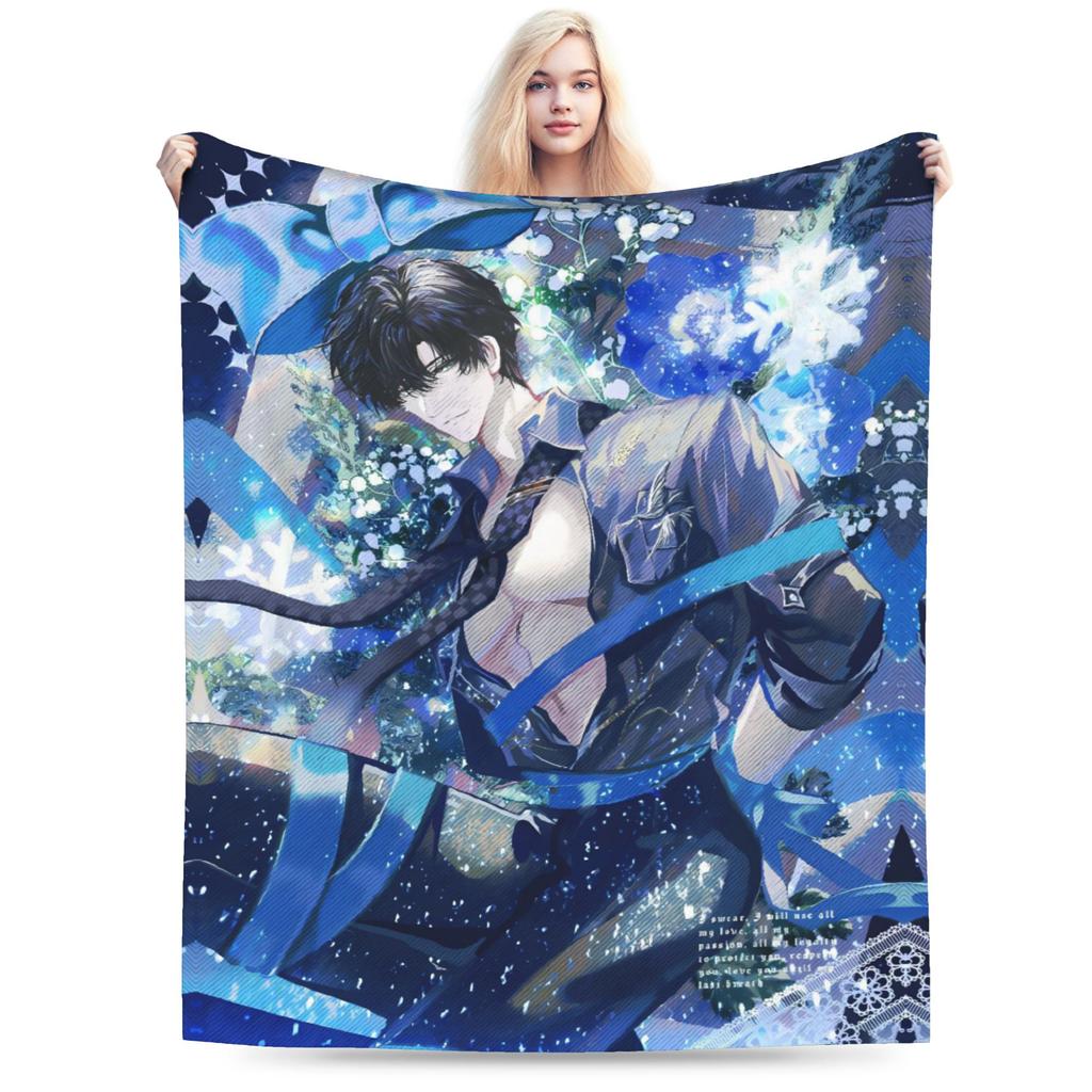 Soft Blankets Travel Love And Deepspace Sylus Bedding Throws Flannel Bedspread For Home Decor Novelty Sofa Bed Cover