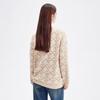 NVG·YOUNG Unisex Letter Wool Blend Sweater