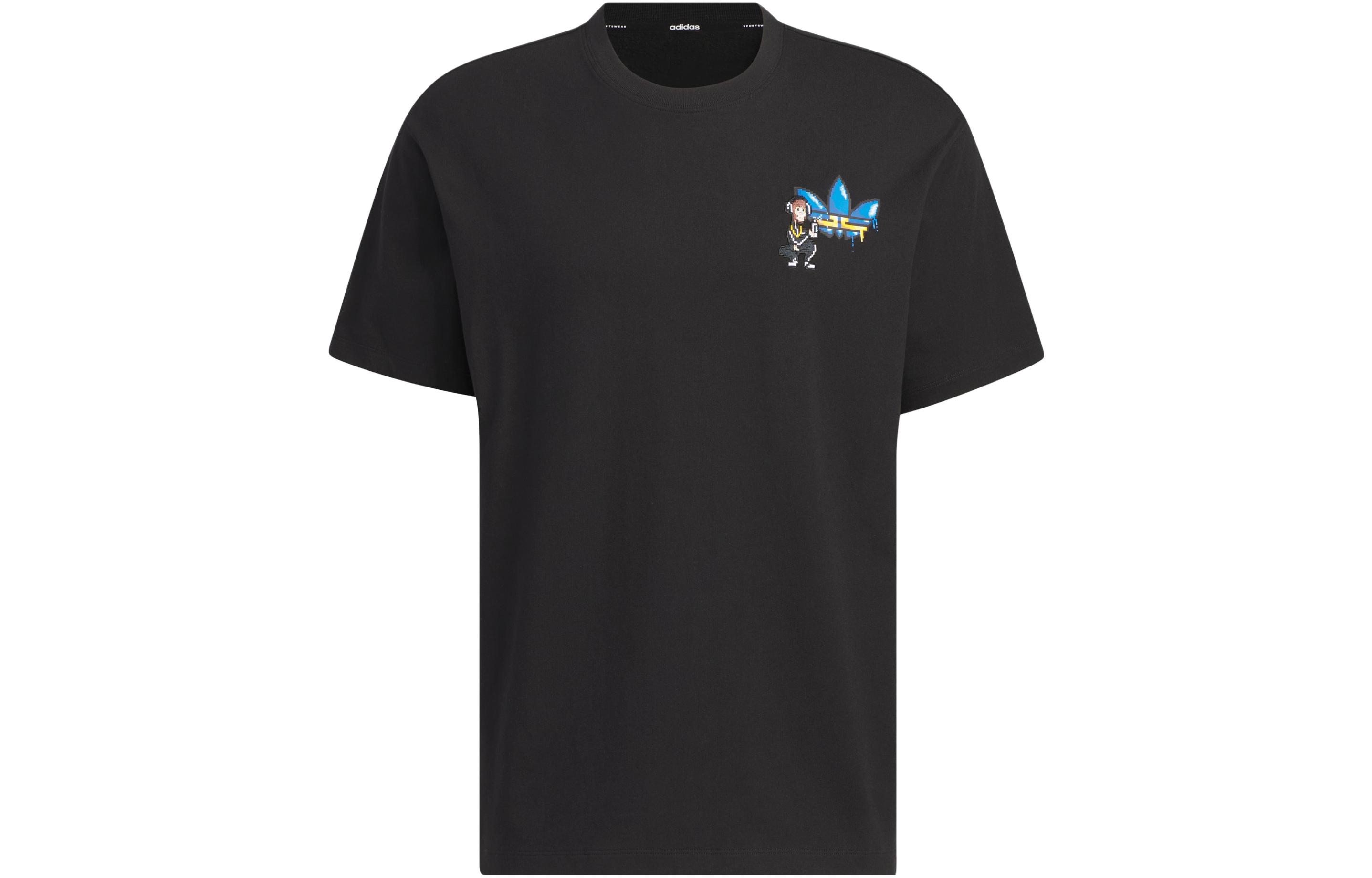 Adidas Originals Monkey Kingdom T Shirt Unisex Black IP1791 XS