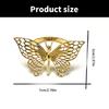 Set Of 12 Elegant Butterfly Napkin Rings Accessory For Enhancing Dining Ambiances At Weddings And Festival Meals