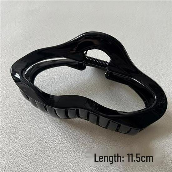 Large French Retro Claw Hair Clip for Elegant Women's Hairstyles.