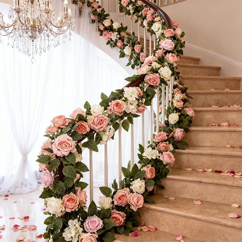 Rose Vine Arch Doorway Decoration for Weddings & Outdoor Events