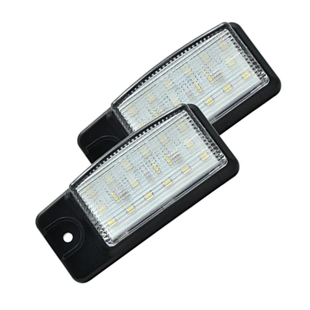 

2 шт. Для Nissan X-Trail T32 Maxima Rogue NV1500 Murano Altima Светодиодные фонари номерного знака Canbus Заднее освещение номерного знака Лампа регистрации