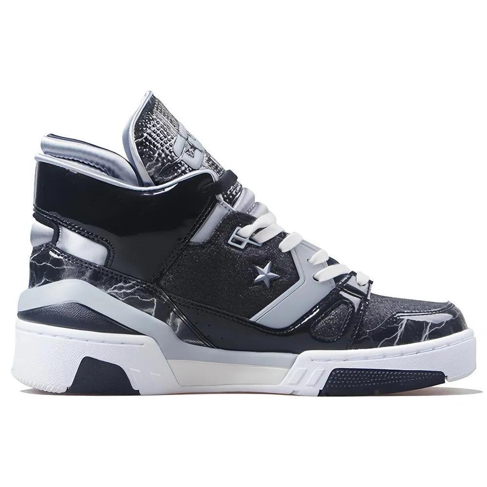 Converse ERX-260 Mid 'Metal Black' (Unisex) Black / Wolf Grey / Vintage White Vintage Basketball Shoes 163780C