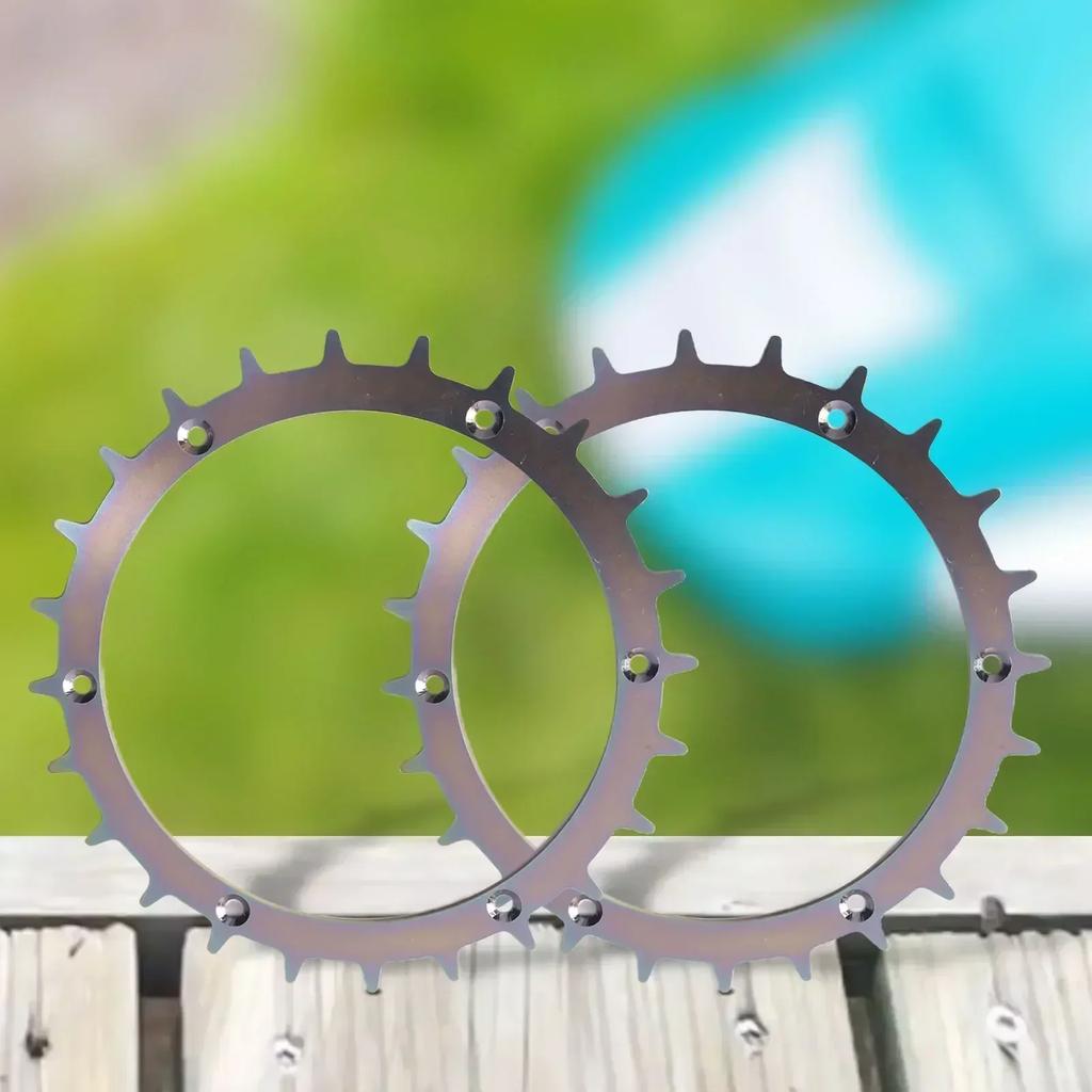 Robotic Mower Traction Improved Wheel Assist Wheels Robotic Spikes For Bosch Indego Robot Lawn Mower Traction Wheel