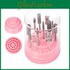 Art Holes Nail 48 1pc Drill Bit Holder Exhibition Stand Display Manicure Tool Acrylic Cover Box