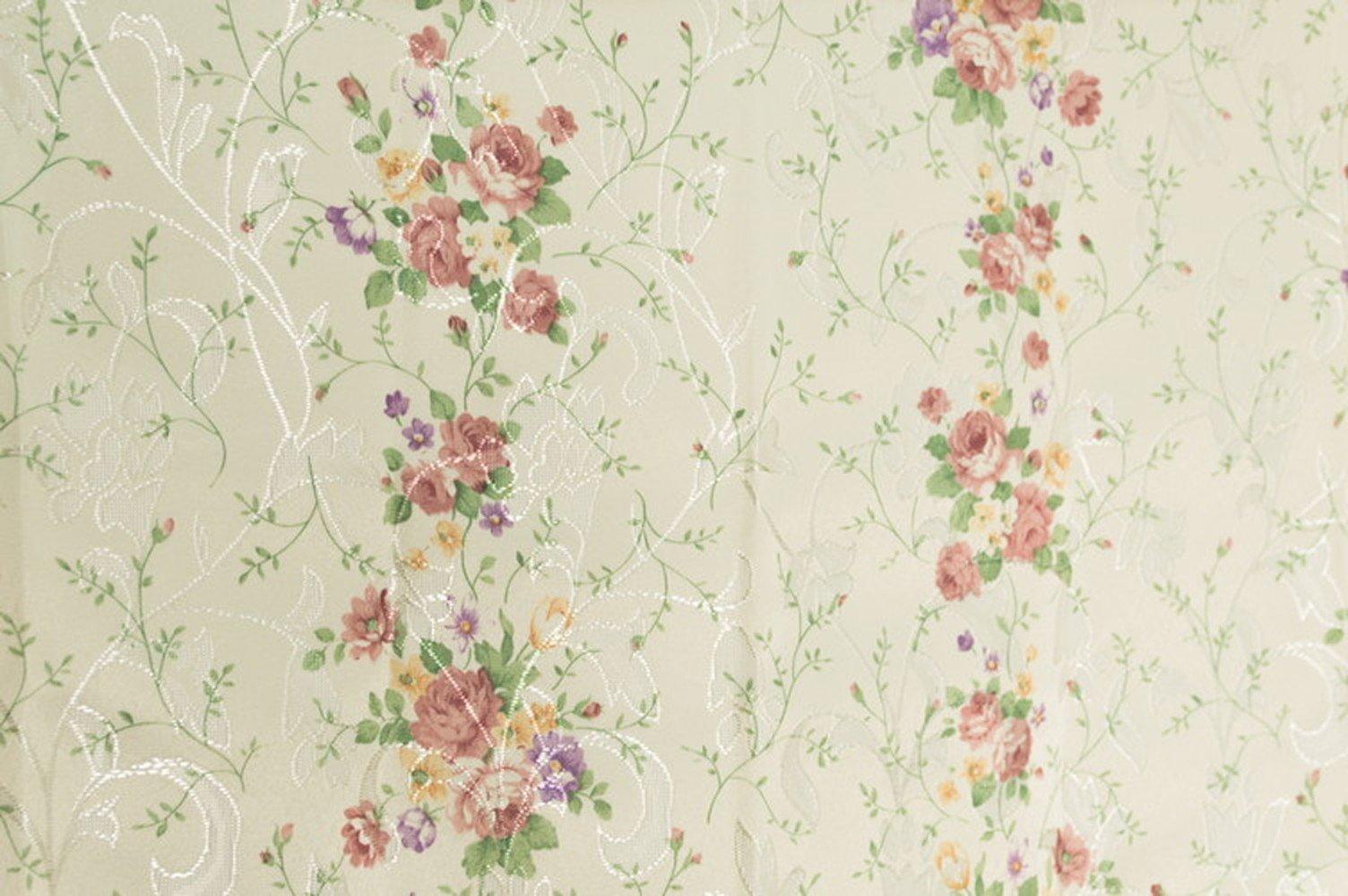 

Arie Marilyn Lined Memory Foam Blackout 100 x 178 Set of Rose Curtains, cm, 2,