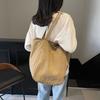 Japanese Aesthetic Foreign Style Personality Casual Shoulder Bag Female Student Class Handbag Niche Commuter Tote Bag