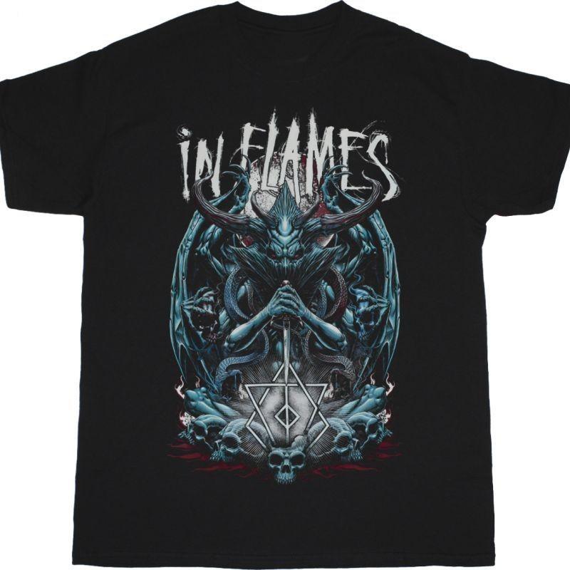 In Flames Kali Black T-Shirt S разноцветный