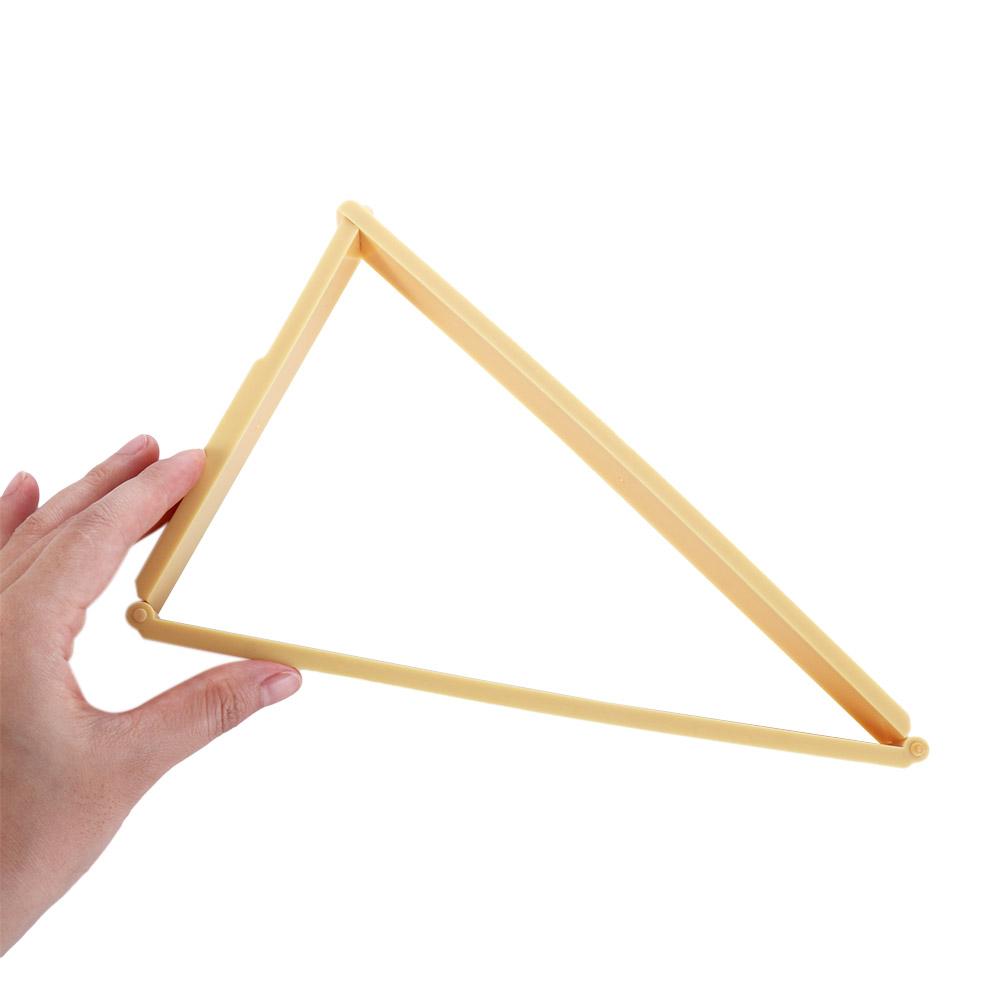 Pastry Baking Tools Triangle Shaped Plastic Bread Line Mould Croissant Mold Dough Cutter Bakeware