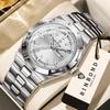 BINBOND Sturdy Waterproof Quartz Watch For Men Luxury Auto Date Week Display Luminous Precise Men's Watches Orginal Reloj