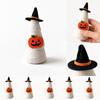Yarn Knitted Witch Hat Decorations for Halloween Costume Party Favors