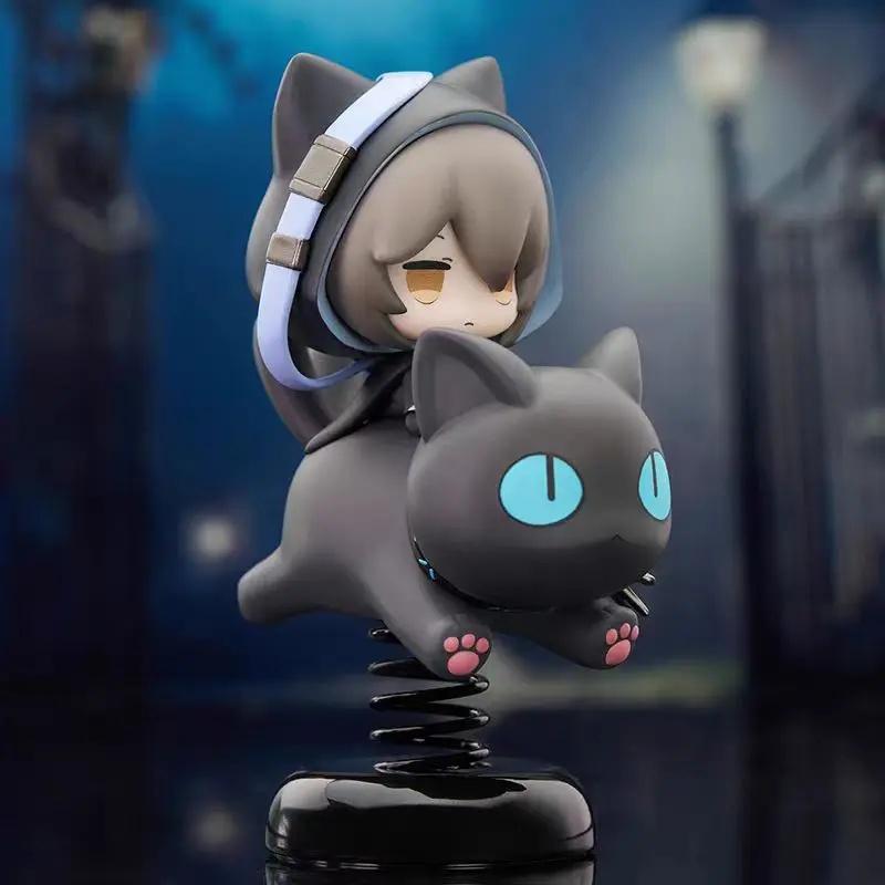 APEX-TOYS Arknights Happy Shake Phantom Q-version 10CM PVC Wobbler Anime Figure Collectible Gift Box for Boys Fans
