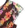 TOCCA Made In Japan Floral No Sleeve Knee-length Dress 4 Black Women Used