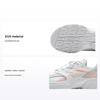 Li Ning Kids Sports Lifestyle Series Fashion Comfortable Non-Slip Wear-Resistant Low-Top Casual Shoes Kids Casual Shoes White Gray Pink YKCU210-2