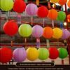 Mid-Autumn Festival National Day Luminous Paper Lanterns: Decorative Chinese Palace Lanterns with Riddles