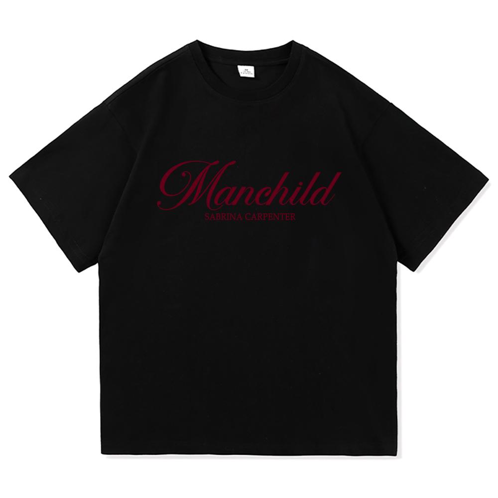Sabrina Carpenter New Song Manchild TShirt 2025 Fashion Summer Men/women Clothing Retro Harajuku High Quality Clothes TShirts