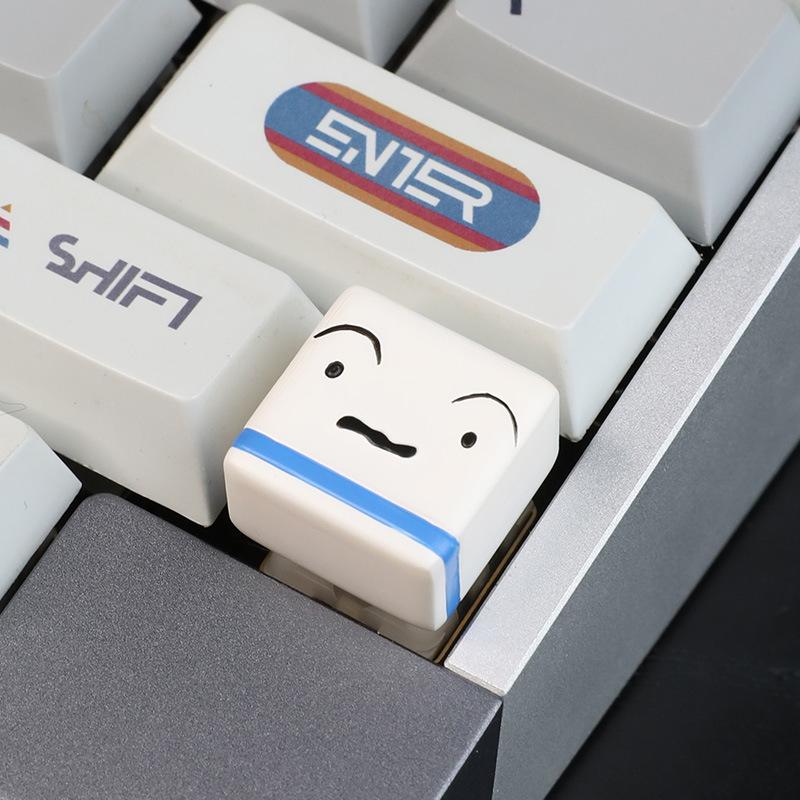 

Персонализированный Кавайный Аниме Колпачок для Механической Клавиатуры Мультяшный Милый Трехмерный Колпачок Аксессуары для Клавиатур Подарки