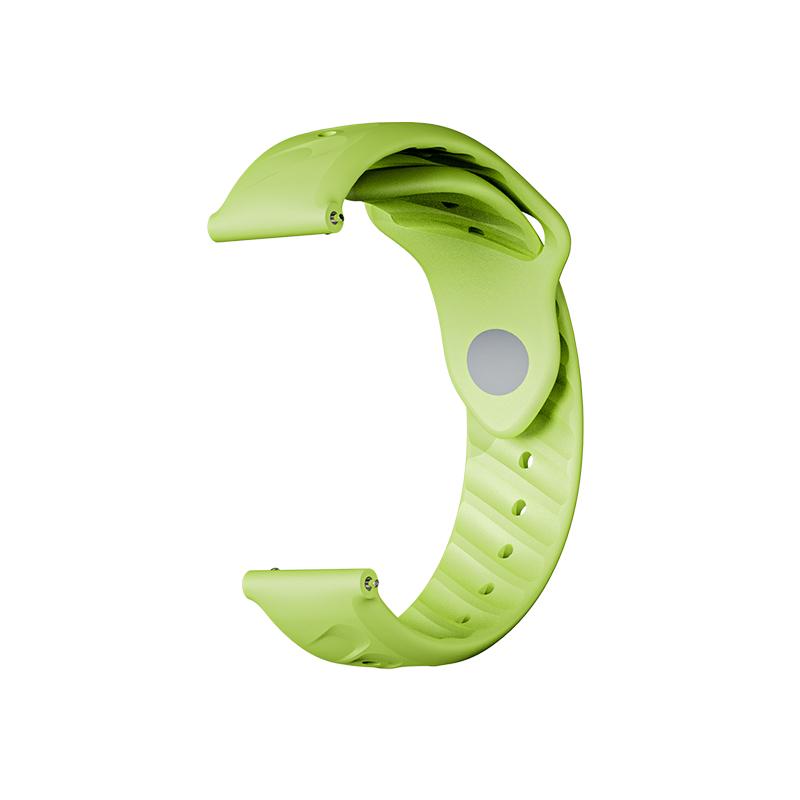 Lightweight Flexible Watch Band FKM Rubber Material Soft Touch Feeling Comfortable Wear All Day Long for Samsung Galaxy Watch
