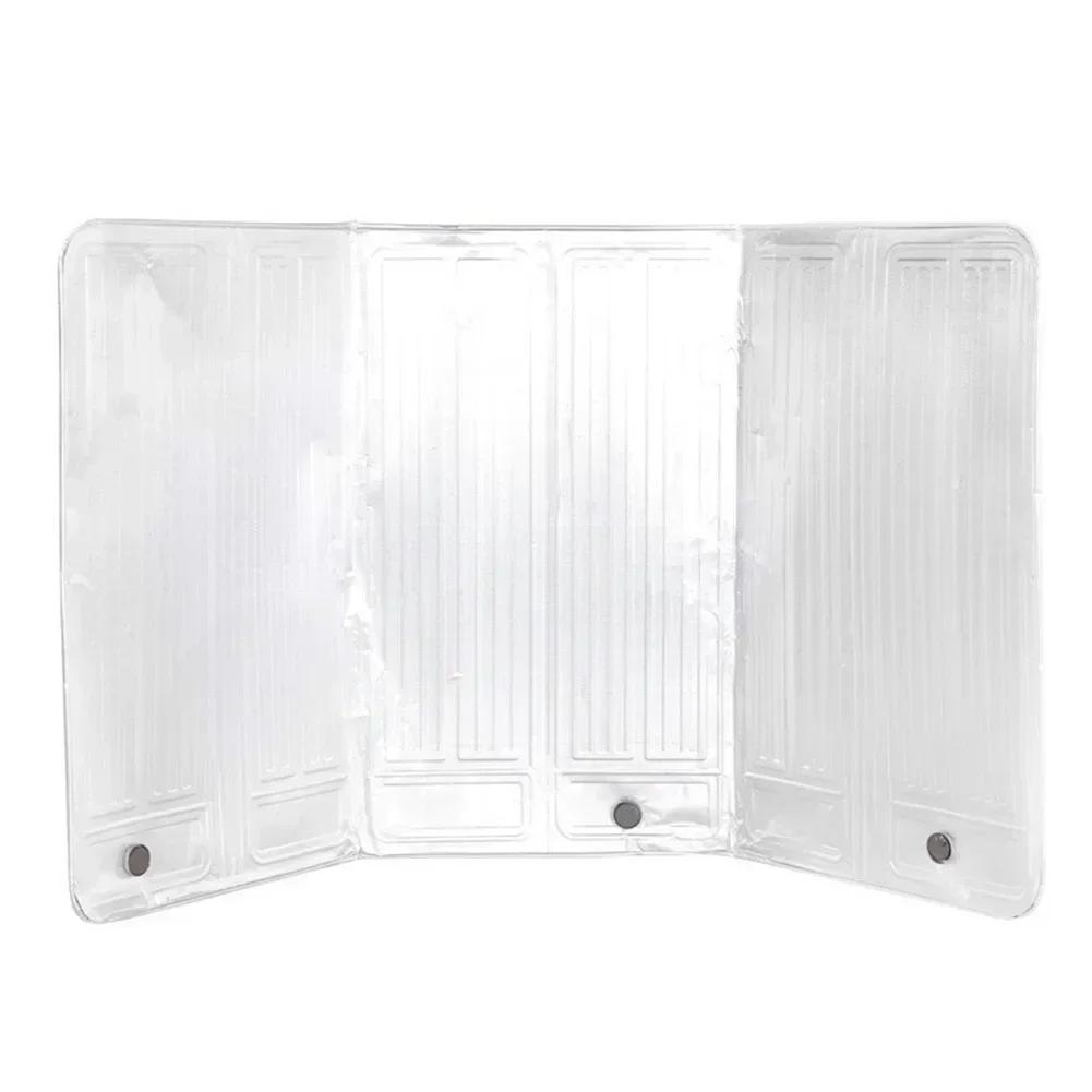 Kitchen Tools Baffle Plate 90 * 50cm Aluminum Foil Folding Design Oil-splash Guard Screen Kitchen High Quality