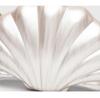 Elegant Irregular Shell Acrylic One-Shoulder Crossbody Clutch for Weddings and Banquets.