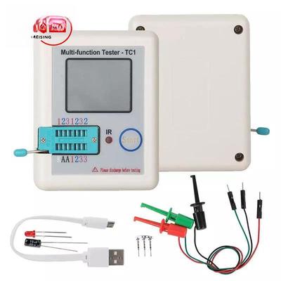 Testador de Transistores LCR-TC1 com Tela Colorida - Teste de Capacitores, Indutores, ESR