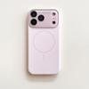 Advanced Liquid Silicone Phone Case for IPhone Air 17 16 15 14 Pro Max for Magsafe Magnetic Charging Glass Lens Protective Cover