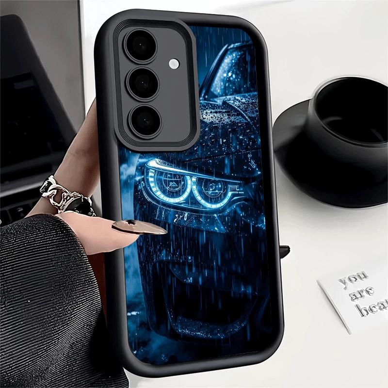 Handyhülle für Samsung Galaxy A17 A16 A15 A14 A13 Blau Rot Auto für B-Bmwes A56 A36 A26 A55 A35 A25 A54 A34 A24 A53 A33 A23 A07 A