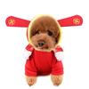 Pet New Year's Dog Cloak Autumn and Winter Warm Teddy Fighting Dog Cat Clothing Cat Supplies