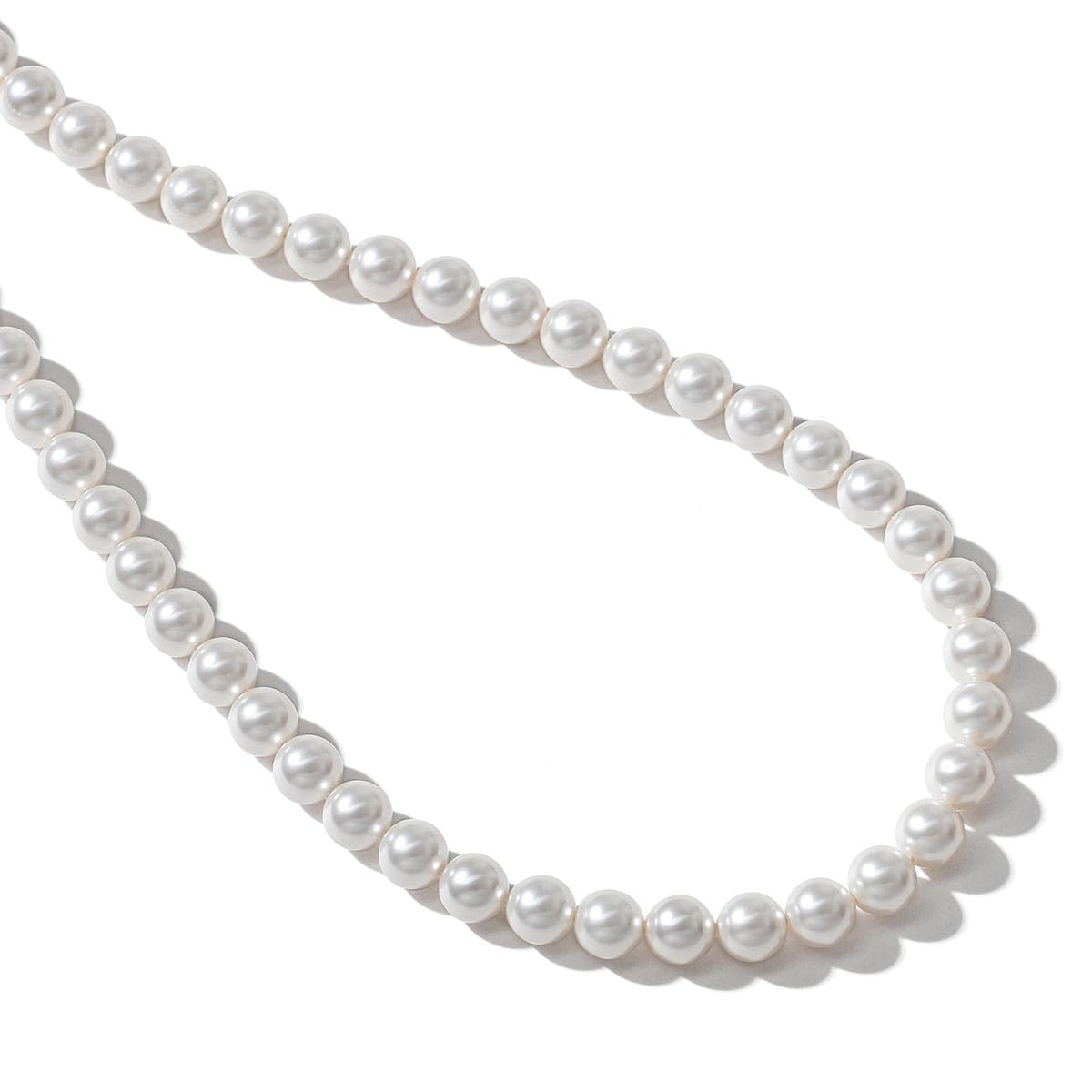 

Pearl Necklace Made in Japan Grand Premium Formal Wedding Ceremony Wedding Long 70cm Brand Warranty [VOTRE COUTURE] 3-year білий