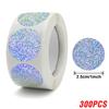 100-500pcs Thank You for supporting my small business Sticker Holographic Laser Stationery Seal Labels Sticker Wrapping Supplies