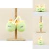 Adorable Milk Tea Cup Plush Toy Keychain Cute Doll For Backpack Or Purse Decoration