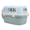 Cat Travel Carrier Large Space Lockable Door 4 Sides Ventilation Portable Hard Sided Dog Pet