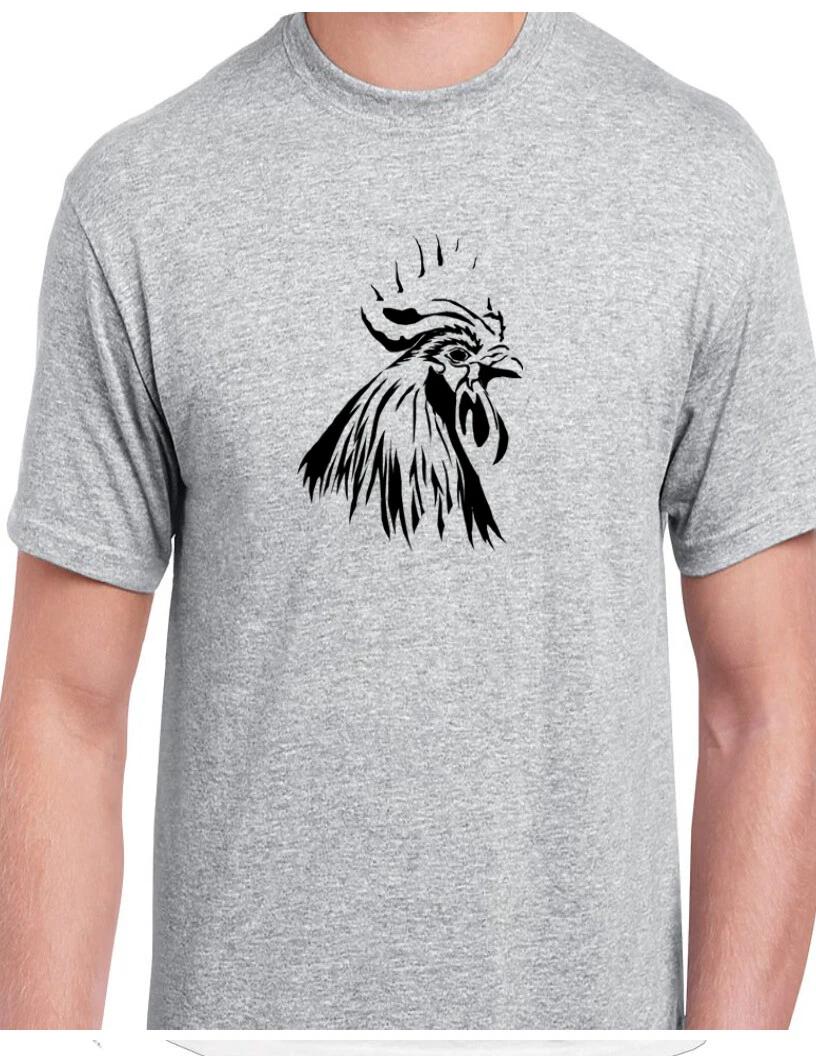 Chicken Head T-Shirt Animal Lover Funny Food Humor Farm Country Barn Tee Shirt S