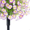 Artificial Flowers Topiary Ball with Ground Stake DIY Crafts Easy To Install Handcraft Wedding Decor