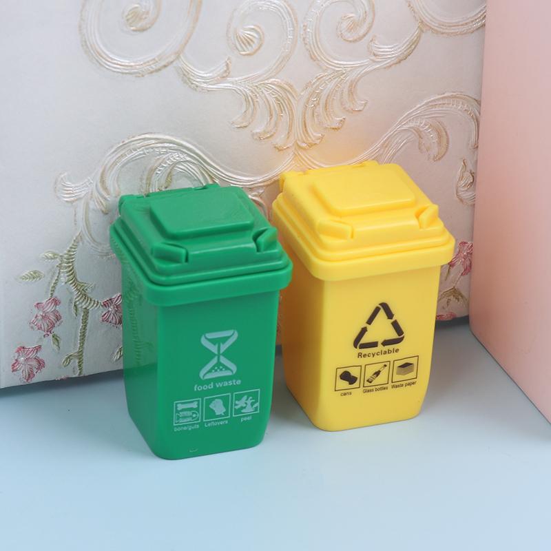 

1:12 Миниатюрный кукольный домик Мусорное ведро Мусорный бак Сцены Декор Игрушка Кукольный Дом Аксессуары