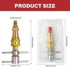 Fridge Refrigerants Refill Adapter Quick Coupling Accessory Refrigerants Charging Quick Coupler Refrigerator Repair Part