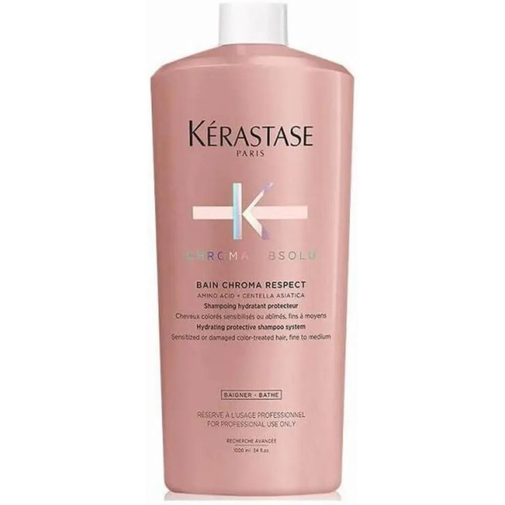 Kérastase Chroma Absoluein Chroma Respect Shampoo for Damaged Hair 1000ml (Includes Pump)