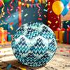 1pc Waves Themed Soccer Ball, Size 5, Lightweight PVC Material, Outdoor Training Soccer Ball Gift. q62252